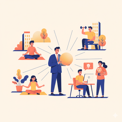 Fördere das Wohlbefinden deiner Mitarbeiter! Tag-Bild